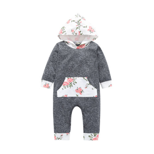 Brand New Casual Newborn Baby Girl Boy Floral