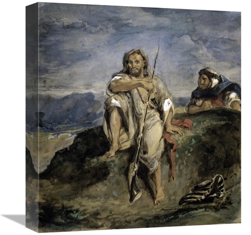 Global Gallery GCS-277359-16-142 16 in. Arab Hunter Art Print - Eugene