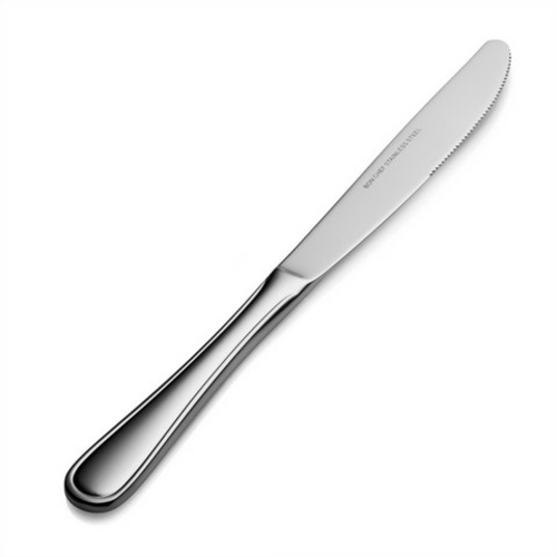 Bon Chef S312 Tuscany Euro Solid Handle Dinner Knife, Pack of 12