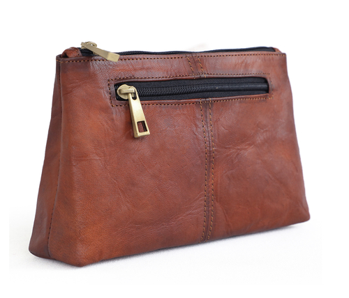 Small Brown Leather Purse , Perfect Gifts for Women
