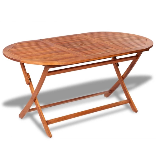 Garden Table 62.9"x33.4"x29.5" Solid Acacia Wood