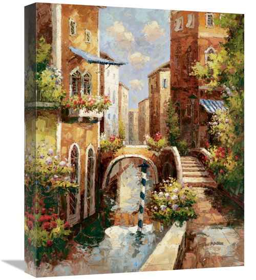 Global Gallery GCS-129794-1620-142 16 x 20 in. Venice Canal II Art Pri