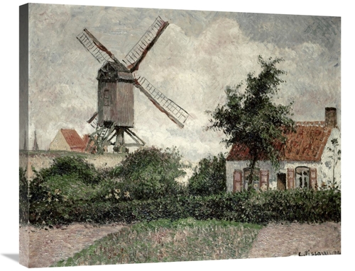 Global Gallery GCS-279422-30-142 30 in. Moulin a Knocke, Belgique 