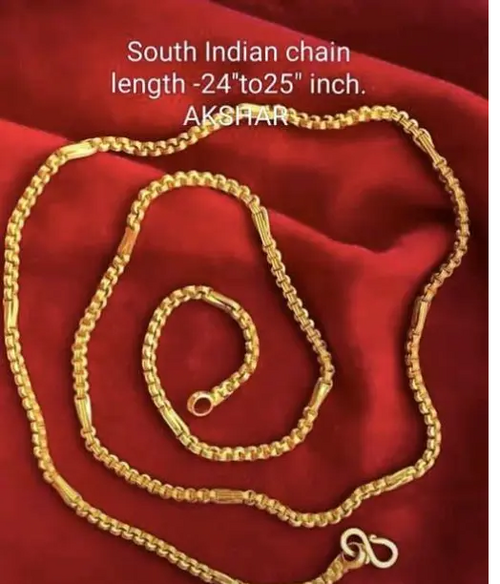 1 Gram Micro Gold Plated & Copper Traditional Designer Fashion