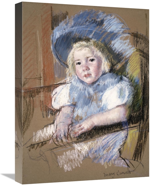 Global Gallery GCS-276998-22-142 22 in. Simone Seated Art Print - Mary