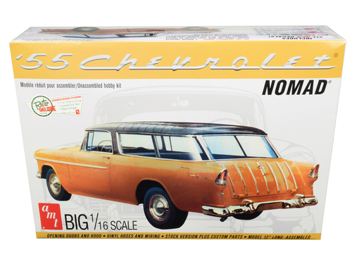 Skill 3 Model Kit 1955 Chevrolet Nomad Wagon 2 in 1 Kit 1/16 Scale