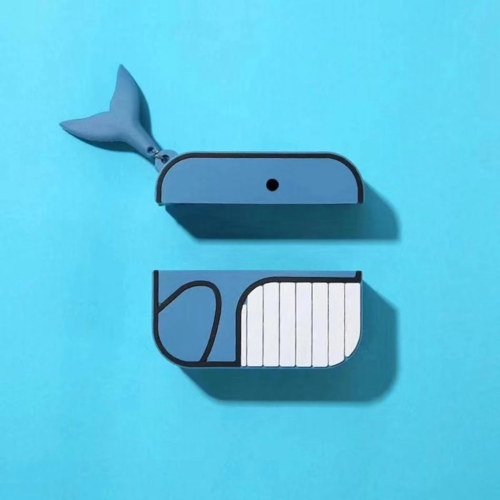 AirPods Pro Whale Silicone Case Cover