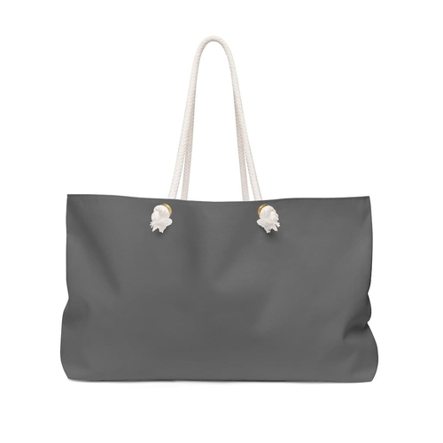 Weekender Tote Bag - Dark Grey