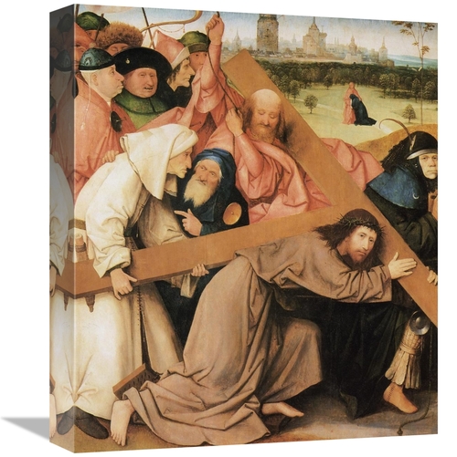 Global Gallery GCS-372596-16-142 16 in. Christ Carrying the Cross Art 