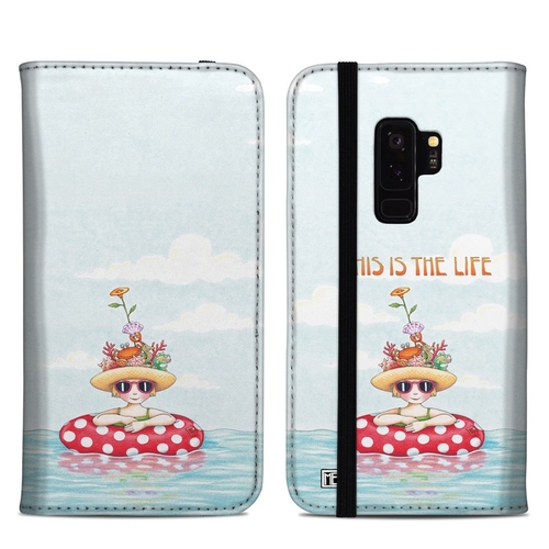 DecalGirl SGS9PFC-THISLIFE Samsung Galaxy S9 Plus Folio Case - This Is