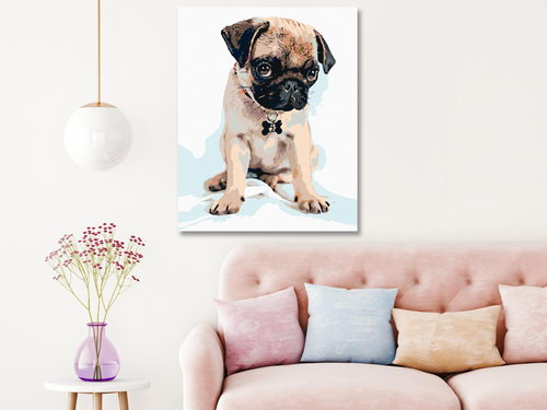 Paint by Numbers - CUTE PUG