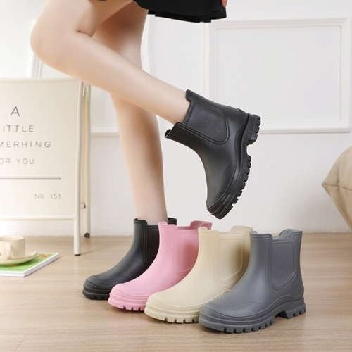 Main Cross-border Ladies Outdoor Work Rain Boots Lightweight Non-slip image