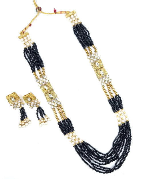 Beautiful & Stylish Beaded Necklace & Earrings Set