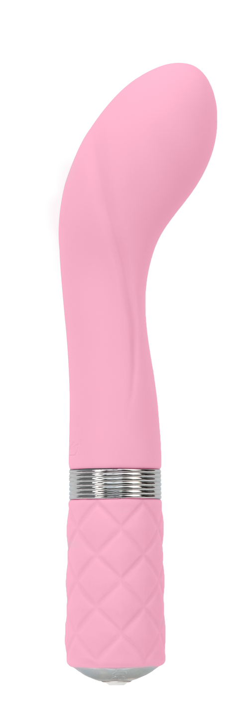 Pillow Talk Sassy G-Spot Vibe  With Swarovski Crystal - Pink