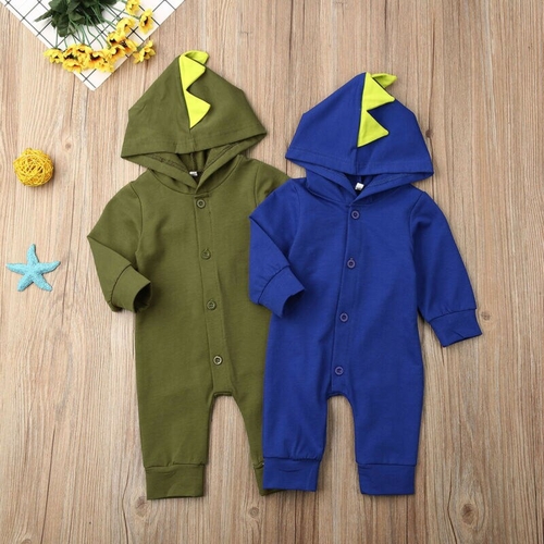 Pudcoco Autumn Newborn kids Baby Boy Girl Dinosaur