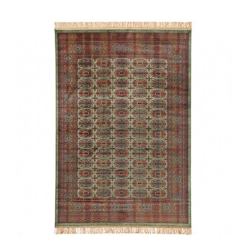 Chiraz Green Silky Non Slip Rug 200 X 300 Cm