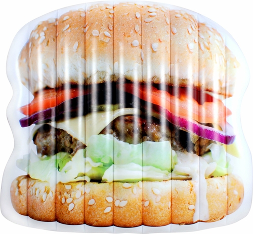 The Lot Hamburger Pool Float