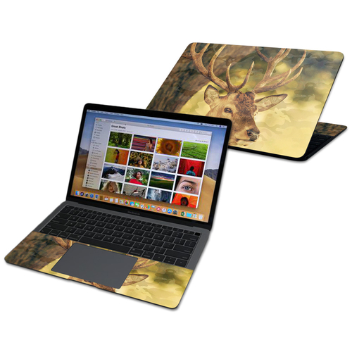 MightySkins APMAAI1318-Deer Camo Skin for 13 in. 2018 Apple MacBook Ai