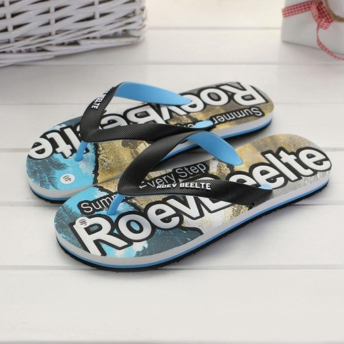 Men Slippers 2018 Summer Flip Flops Male Man