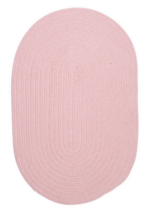 Colonial Mills Rug WL20R036X060 Bristol - Blush Pink 3 ft. x 5 ft. Bra