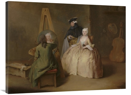 Global Gallery GCS-460065-3040-142 30 x 40 in. The Painter in His Stud