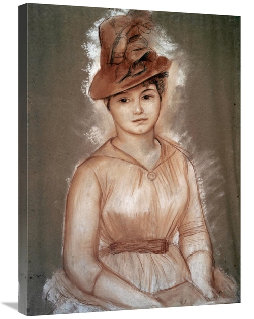 Global Gallery GCS-279666-30-142 30 in. Portrait of a Woman Art Print 