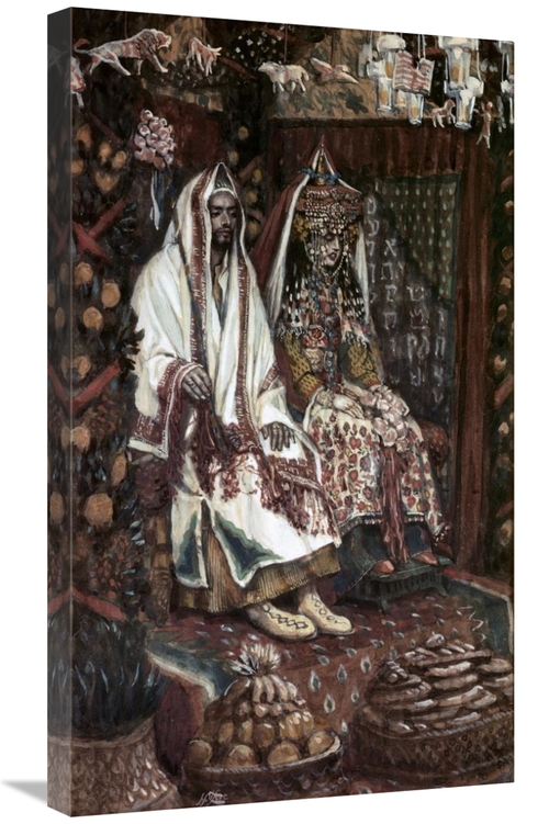 Global Gallery GCS-280227-30-142 30 in. Betrothed of Cana in Galilee A