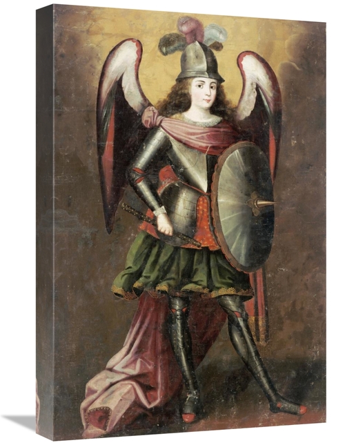 Global Gallery GCS-267454-22-142 22 in. Archangel Michael Art Print - 