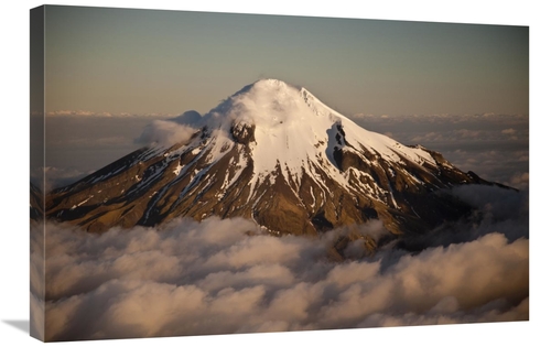Global Gallery GCS-397794-2030-142 20 x 30 in. Mount Taranaki Showing 