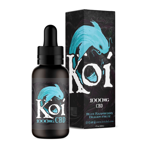 Blue Koi - Blue Raspberry Dragon Fruit - 1000mg