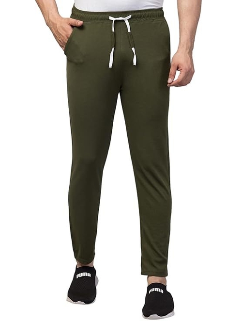 OLIVE Men's Regular Fit Trackpants SIZE XL