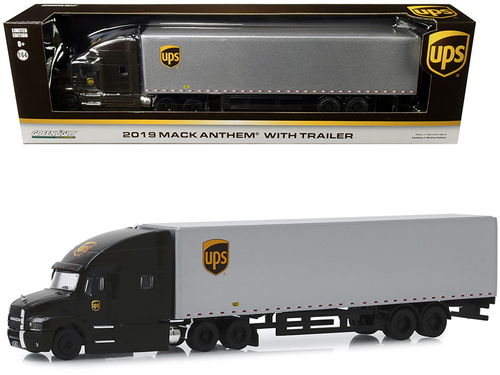 2019 Mack Anthem with Trailer \United Parcel Service\" (UPS) Brown and