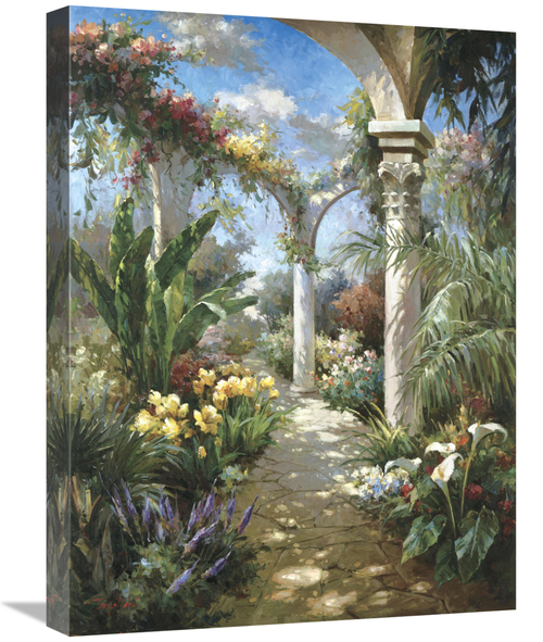 Global Gallery GCS-115992-1824-142 18 x 24 in. Quiet Arbor Art Print -