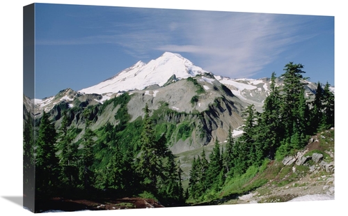 Global Gallery GCS-396100-1624-142 16 x 24 in. Mt Baker, Cascade M