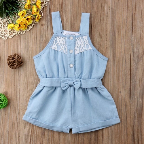 Cute Toddler Kids Baby Girls Romper