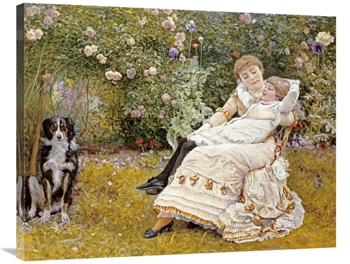 Global Gallery GCS-268170-36-142 36 in. Pleasant Hours Art Print - Edw