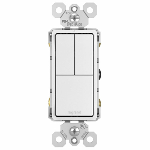 Pass & Seymour 218538 Rcd113Wcc6 15A Wht 3 Sp Switches