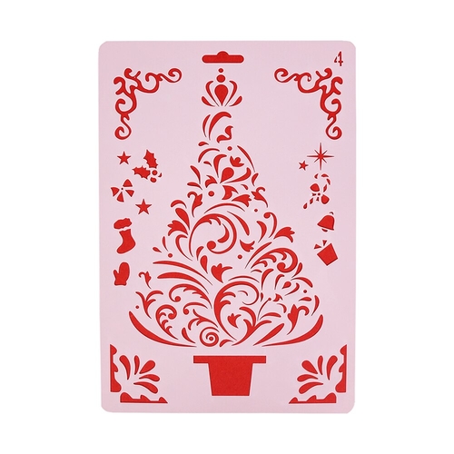 Painting Template Crafts Christmas Hollow Photo