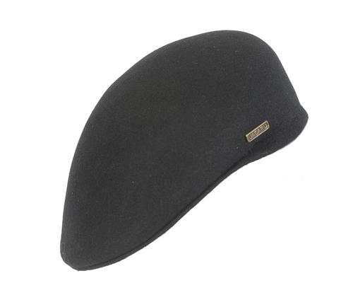 Black Australian Kangaroo Leather Cooler Jacaru Hat