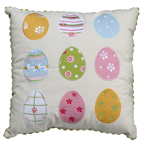 National Tree RAE-C31371A11-1 16 in. Mixed Easter Egg Design Decorativ