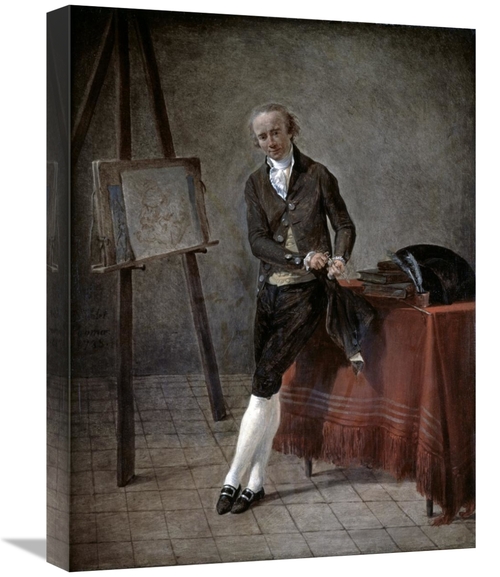 Global Gallery GCS-279977-22-142 22 in. Artist Portrait Art Print - Ja