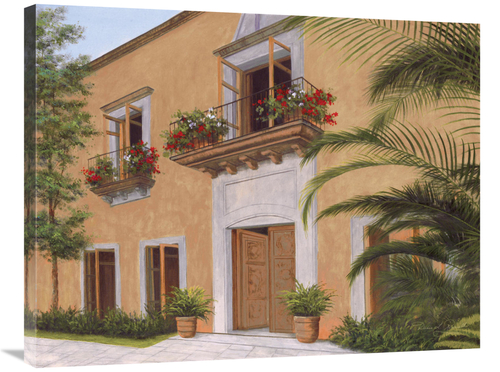 Global Gallery GCS-130655-2835-142 28 x 35 in. Tuscan Walkway Art Prin