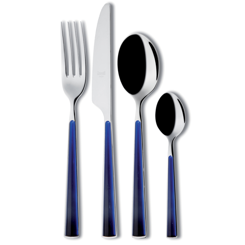 CUTLERY SET 24PCS PRIMAVERA BLUE