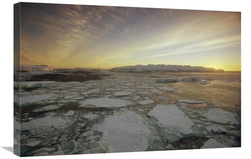 Global Gallery GCS-453460-2030-142 20 x 30 in. Iceberg & Pack Ice At D