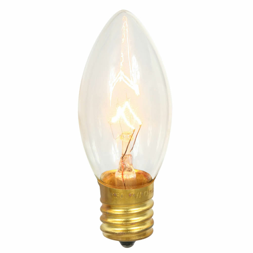 Vickerman V472131 C9 Clear 7 watt 30 V Bulb with Clear Lights