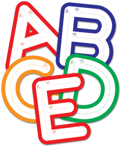 Inc.  Follow Along Letters