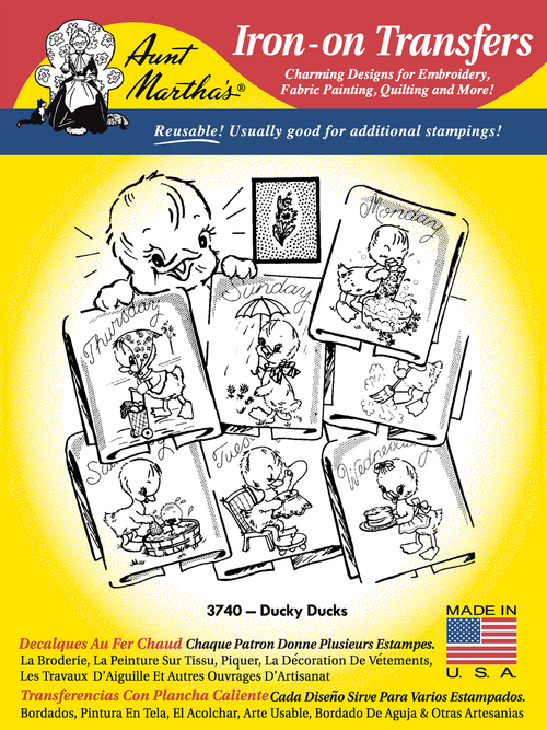 Aunt Martha's #3740 Ducky Ducks