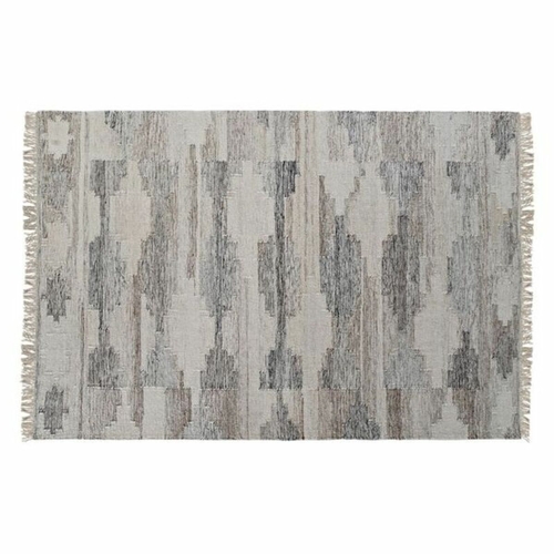 Carpet DKD Home Decor 160 x 2 x 240 cm Grey Beige Cotton Wool Viscose