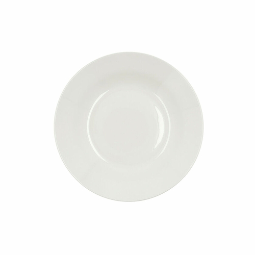 Deep Plate Bidasoa Lis Ceramic White (22,5 cm) (Pack 12x)