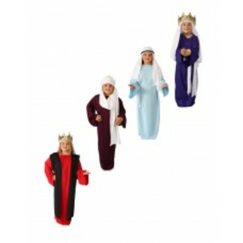 Alexander Costume 60-316-B Story Of Christ Gown Child - Black, Lar